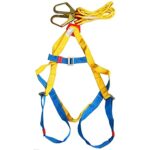 Full Body Harness With Double Lanyard Scaffold Hook