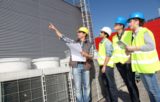 professional training Group of students in professional training